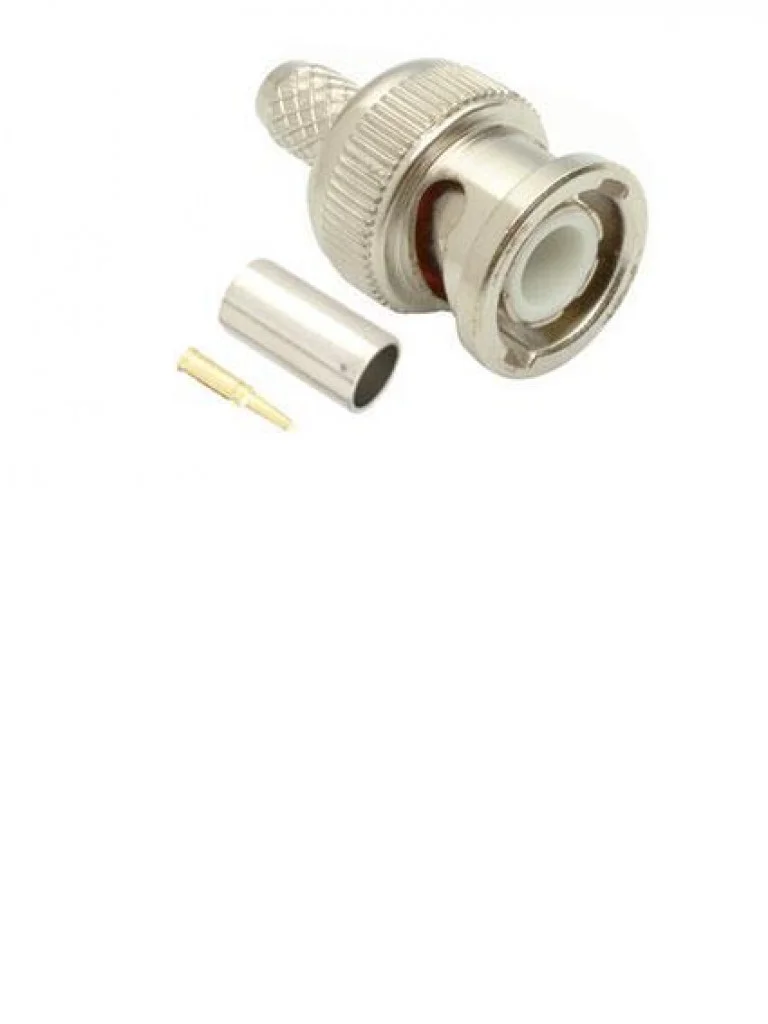 Conector siames macho CCTV 10 piezas