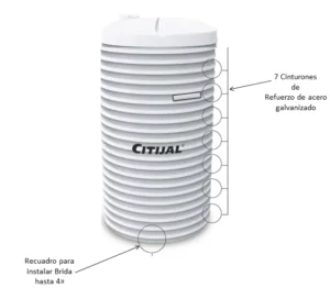 Cisterna Vertical 35000 Lts - Imagen 2