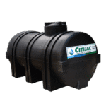 Tanque Horizontal Negro 2,300 litros