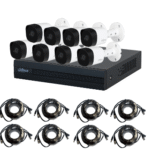 Kit de 8 Camaras cctv 2 Megapixeles/ 8 DVR 8 Ch