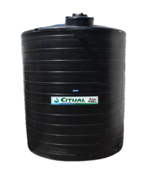 Tanque Vertical 10000 litros Boca Lateral