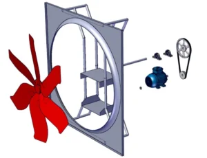 Extractor Axial Polea y Banda 24H - Imagen 3