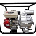 Motobomba Tragasolidos 7 Hp OHV 3X3” SHIRAIWA SHTP30