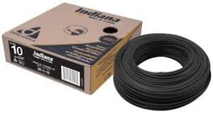 Cable calibre 10 THW 600v negro Indiana