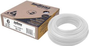 Cable calibre 6 THW 600v blanco Indiana