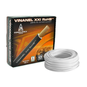 Cable cal 6 AWG Blanco Condumex