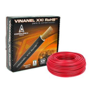 Cable cal 14 AWG Rojo Condumex
