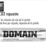 Tanque C02 respuesto 12g 1 pza