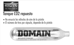 Tanque C02 respuesto 12g 1 pza