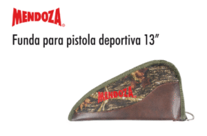 Funda para pistola deportiva 13" nylon camuflaje hojas MP-001
