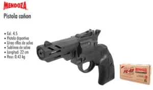 Pistola cañon 4.5 PK62C corto