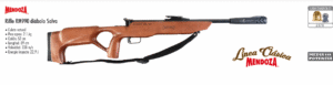 Rifle M990 diabolo salva 4.5