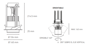 Proyector Led C30 E 45°30w L5672-1I9 Magg - Imagen 3
