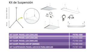 Panel Led 60x60 BASICO 33w L5571-130 Magg - Imagen 3
