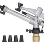 Cañón de riego agrícola 1 1/2” bronce 50 metros Power Rain USA