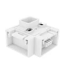 conector 60° alim ver term ciega bl flat