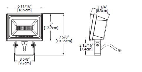 Reflector led 25w Lithonia Lighting