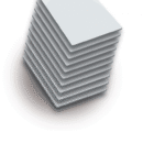 Paquete de 10 Tarjetas Mifare 13.56 Mhz PVC Imprimibles ZKTeco