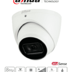 C?mara IP Domo 4K  8 MP 2.8 mm IA WizSense Detecci?n de Movimiento Inteligente IP67 Dahua