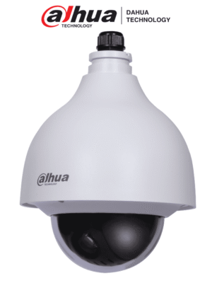 Camara IP PTZ Antivandalica de 2 MP Enfoque Predictivo Soporta PoE Plus IP66 IK10 Dahua