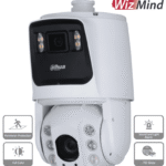 C?mara IP PTZ Dual de 4 MPRostros Autotracking Disuasi?n Activa con Luz y Sirena Dahua