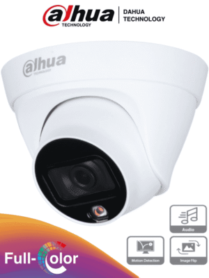 Camara IP Domo Full Color 2 Megapixeles IP67 Poe Dahua