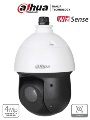 C?mara IP PTZ de 4 MP?WizSense  Deteccion facial QuickPick IP66 Dahua