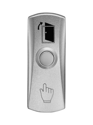 Bot?n liberador de puerta de aluminio con caja integrada para f?cil instalaci?n / Funci?n NO