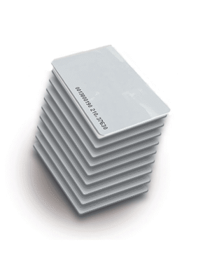 Paquete de 100 tarjetas ID grosor de .88 mm / Foliadas