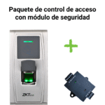 Kit de control de acceso y asistencia MA300 con M?dulo de seguridad SRB para una puerta Zkteco