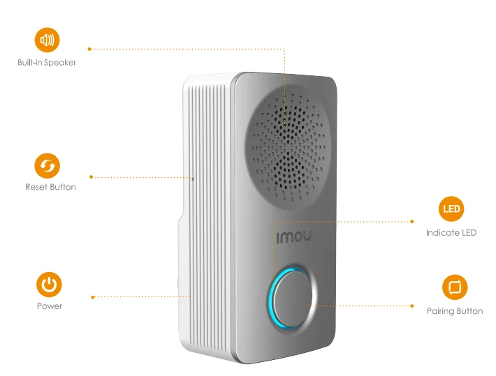 Timbre o campana WiFi video timbres de puerta Dahua - Imagen 2