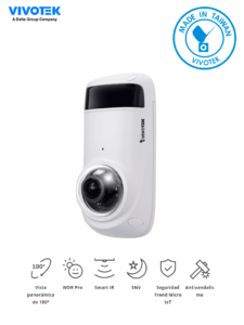 Camara IP panoramica exterior 5 MP180? Smart IR 15mts Antivandalismo IP66, IK10 Vivotek