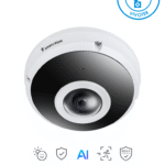 C?mara IP fisheye exterior 6 MP 60?, Smart IR II antivandalismo IP67 IK10 Vivotek