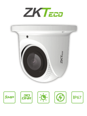 C?mara IP Domo 5 MP 2.8mm Carcasa met?lica IP67 ZKTECO