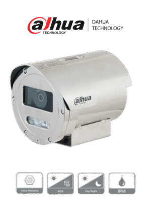 Camara IP Antiexplosion de 4 Megapixeles  AI SMD Plus IP68 Dahua