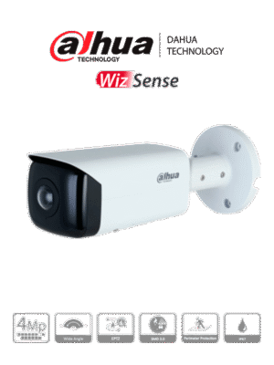 C?mara IP Bullet Panor?mica Resoluci?n de 4 MPIA WizSenseDetecci?n de Movimiento Inteligente IP67 Dahua