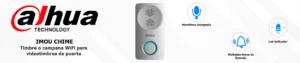 Timbre o campana WiFi video timbres de puerta Dahua - Imagen 3