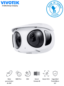 Camara IP Panoramica 180 GRADOS 8 MP Antivandalica IP67 IK10 Vivotek