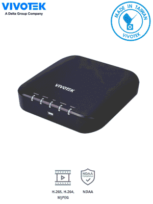 Receptor de video 32 canales  Salida HDMI video y audio Vivotek