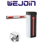 WEJOIN WJDZ120R33 - Barrera Vehicular Derecha led de uso rudo / Servo Motor / Brazo Rectangular de 3 metros / Velocidad 3 segundos / Izquierda o Derecha