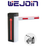 WEJOIN WJDZ120L56 - Barrera Vehicular Izquierda Led de uso rudo / Servo Motor / Brazo Octagonal de 6 metros / Velocidad 5 Segundos / Izquierda o Derecha