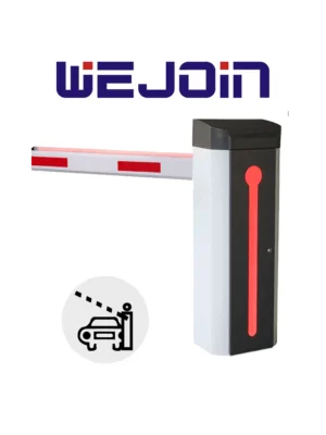 WEJOIN WJDZ120R56 - Barrera Vehicular Derecha Led de uso rudo / Servo Motor / Brazo Octagonal de 6 metros / Velocidad 5 Segundos / Izquierda o Derecha