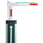 WEJOIN WJCB120VFIL33D90LED - Barrera Vehicular Izquierda con Led / Alto Flujo / Brazo Octagonal Articulado De 3 Metros A 90 Grados / 24 VDC / Velocidad 3 Segundos / Direcci?n Ajustable #promosept