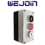 Botonera Triple de uso rudo para acceso vehicular Wejoin