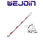 WEJOIN ARM3MP - Brazo recto de 3 metros / Caucho inferior / Sistema de brazo oscilante / Incluye abrazadera de impacto