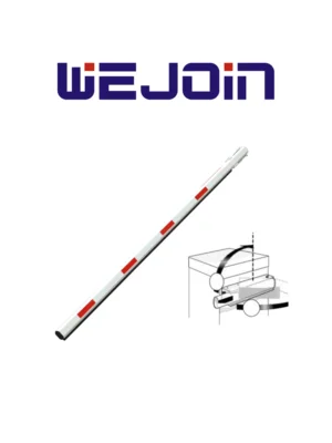 WEJOIN ARM3MP - Brazo recto de 3 metros / Caucho inferior / Sistema de brazo oscilante / Incluye abrazadera de impacto