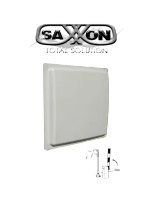 SAXXON SAXR2657 - Lectora de Tarjetas UHF para Control de Acceso Vehicular / 902 A 928 Mhz / Lectura de Largo Alcance de 1 a 10 metros / Encriptable / Compatible con Enrolador FC06
