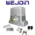 WEJOIN WJPKMP202 - Motor para port?n deslizante o corredizo / Soporta hasta 1800 Kg / Control remoto 418 Mhz / Limites f?sicos / Compatible con Cremallera WJKJCT