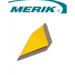 MERIK 12300EY - Cobra par de biseles laterales amarillos para remate final de picos poncha llantas 12300PYp