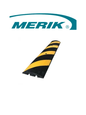 MERIK T6FT - Reductor de velocidad o tope vehicular LIFTMASTER / 100% Caucho RECICLADO / Negro con amarillo